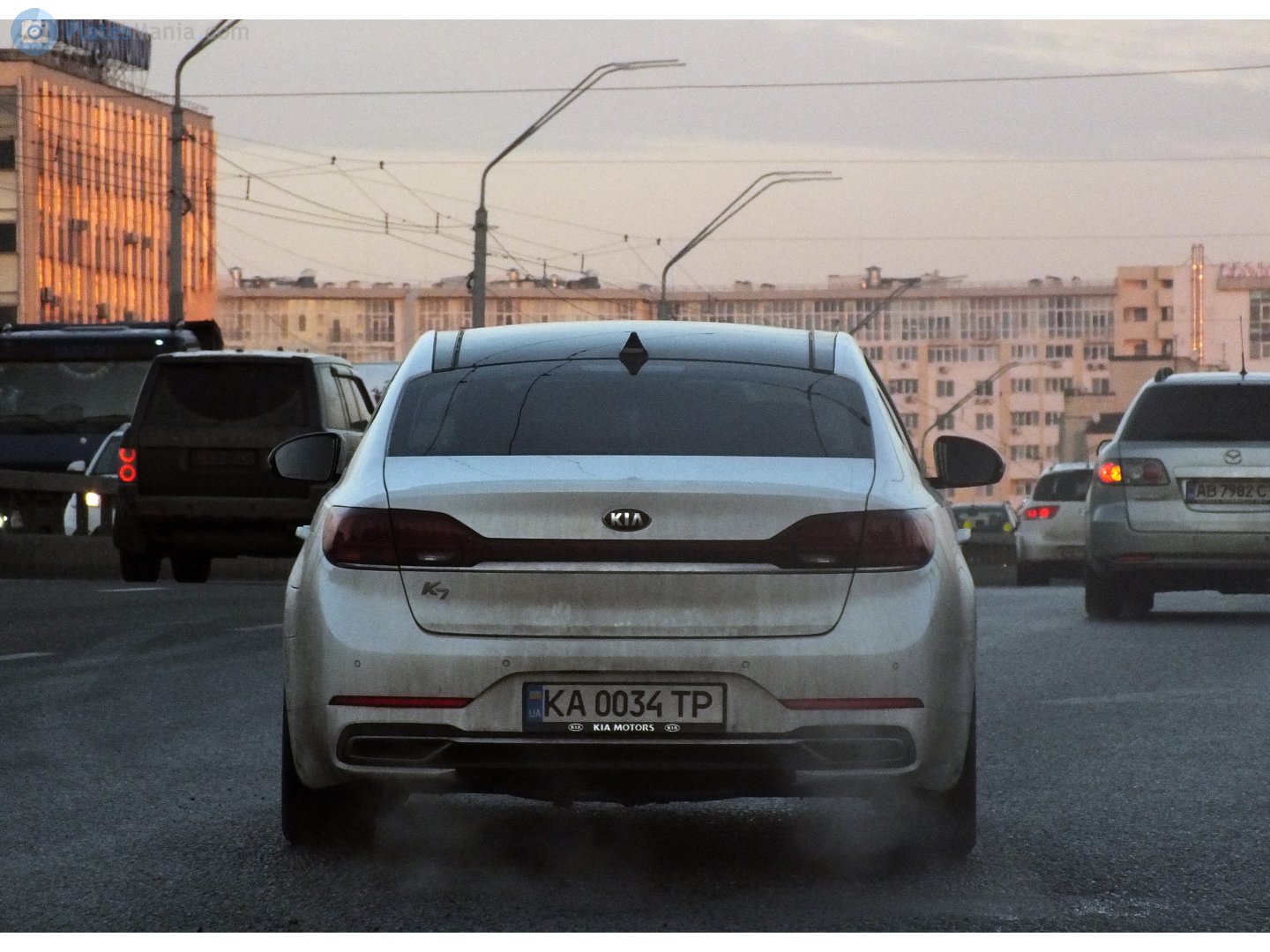 KA 0034 TP, Kia K7 2nd gen (YG), facelift, 2019–2021