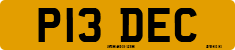 License plate of the United Kingdom, 1983 year system