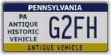 Pennsylvania, Antique Vehicle