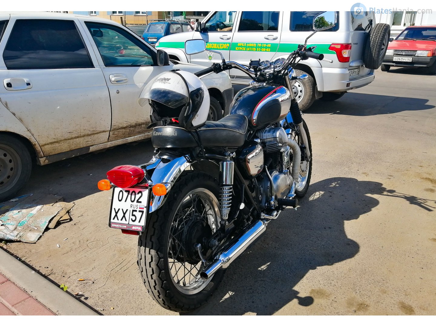 0702 хх 57, Kawasaki W650 