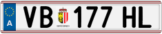 License plate of Austria, Regular plates