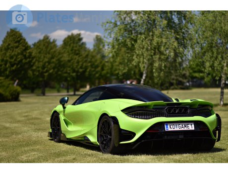 KO GAME 1, McLaren 765LT