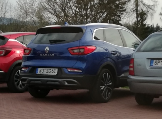 RU SG 61, Renault Kadjar 1st gen (HFE), facelift, 2018–2022