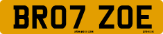 License plate of the United Kingdom, 2001 year system