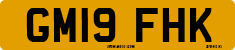 License plate of the United Kingdom, 2001 year system