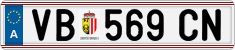 License plate of Austria, Regular plates