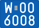 License plates of Poland, Diplomatic