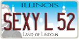 Illinois, Vanity Plates