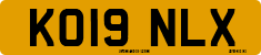 License plate of the United Kingdom, 2001 year system
