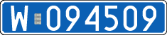 License plates of Poland, Diplomatic