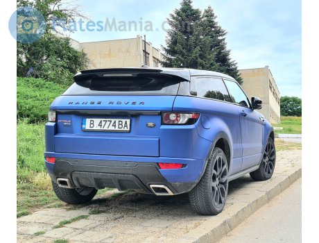 B 4774 BA, Land Rover Range Rover Evoque