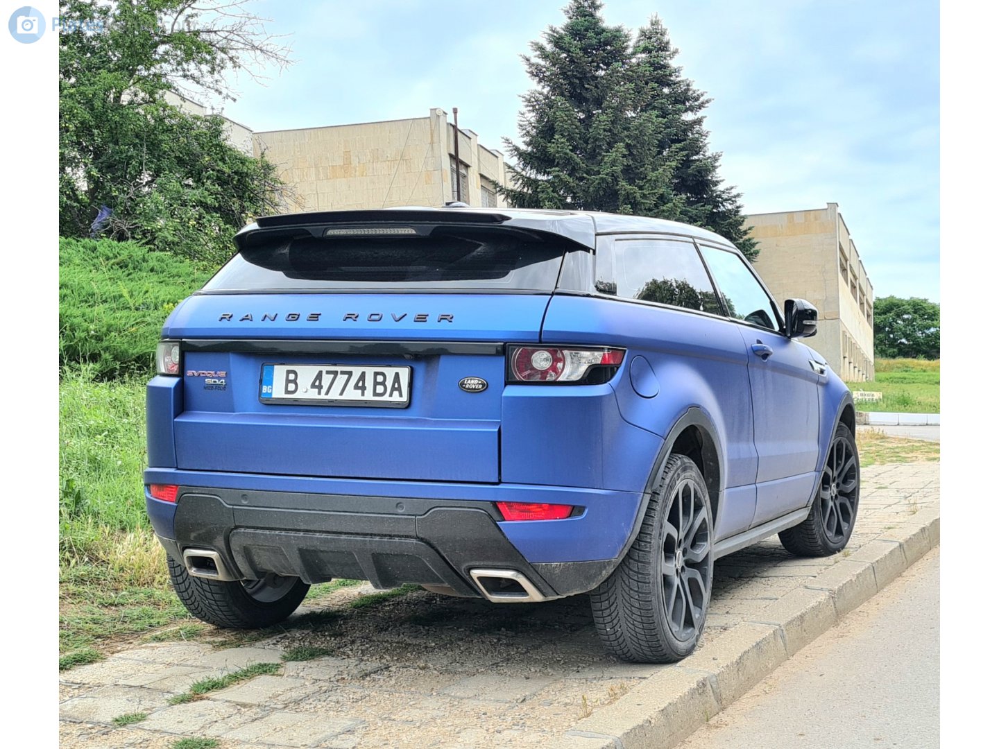 B 4774 BA, Land Rover Range Rover Evoque 1st gen 5-door SUV (L538), 2011–2019