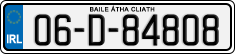 License plate of Ireland, Regular plates
