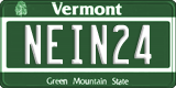 Vermont, Vanity Plates