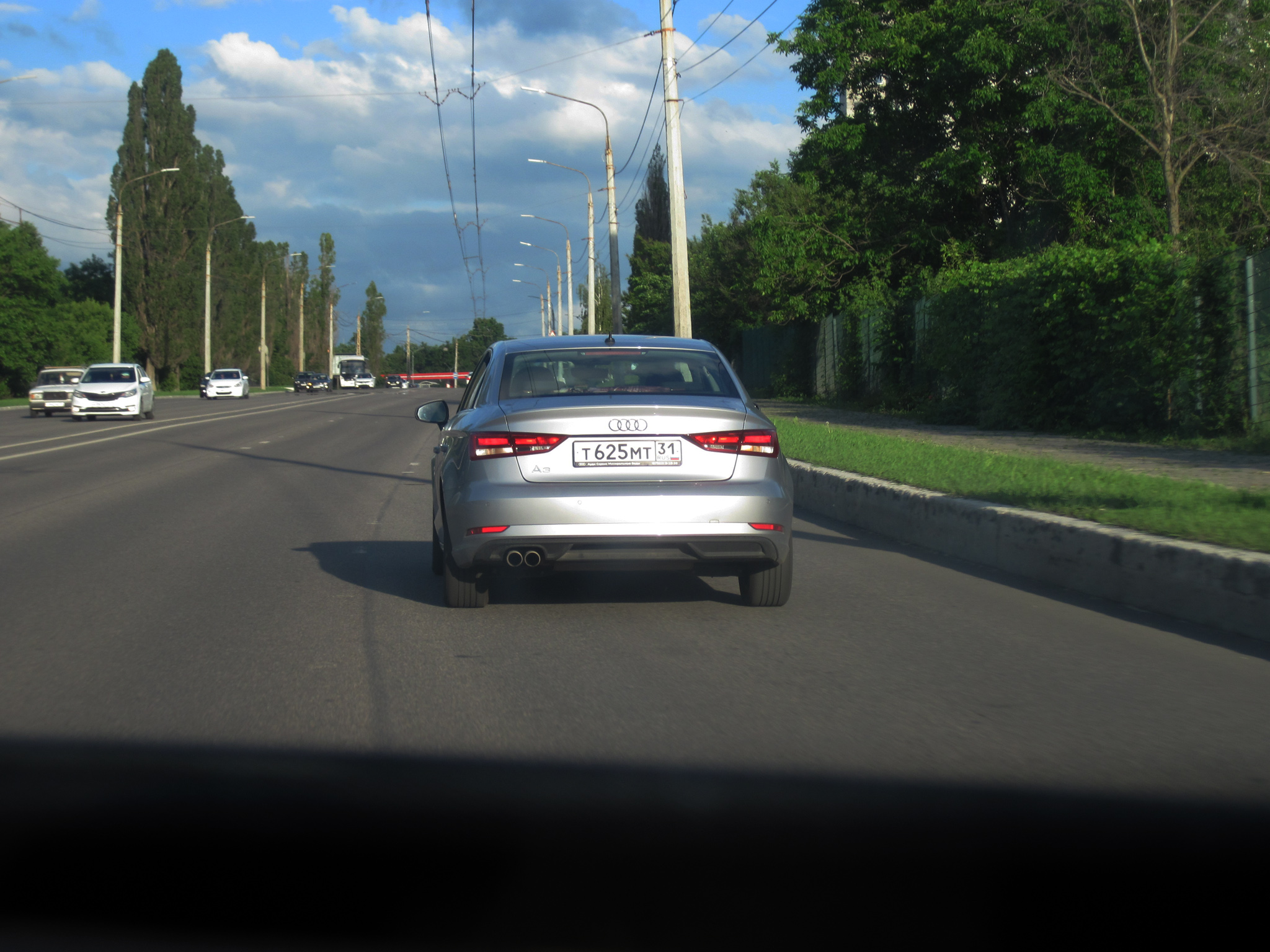 т 625 мт 31, Audi A3 3rd gen Sedan (8VS/8VM), facelift, 2016–2020