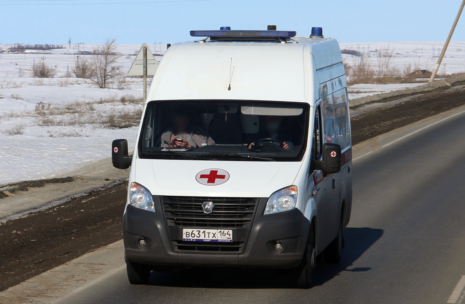 в 631 тх 164, GAZ ГАЗель Next Ambulance (A6A, A6B, A6C), 2015–