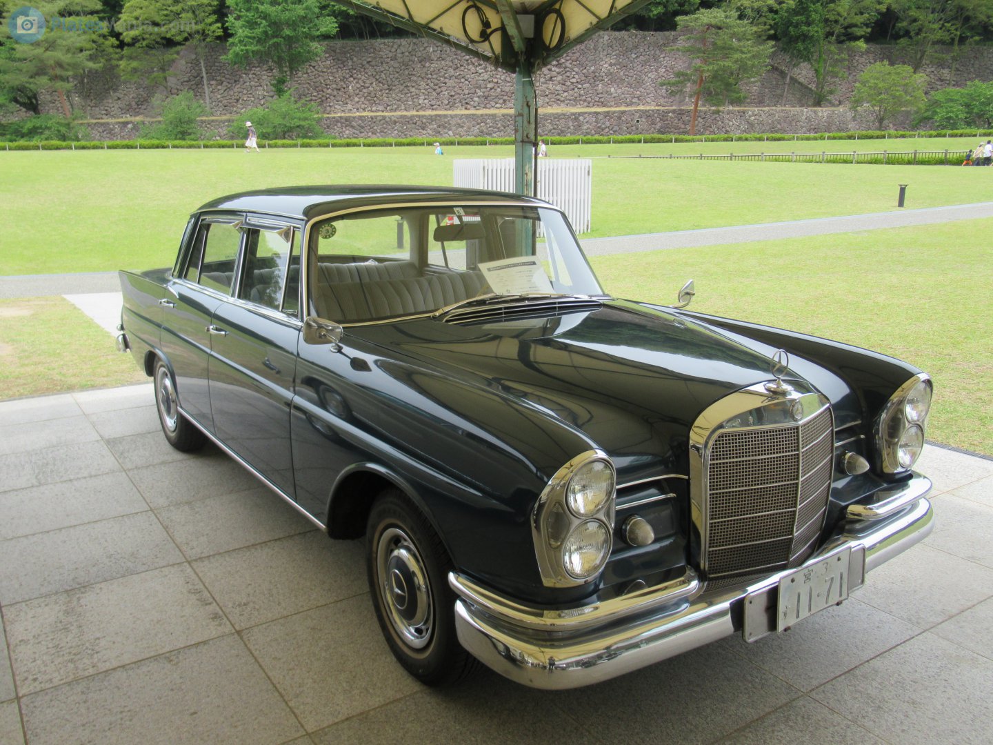 宮 3 す 1171, Mercedes-Benz S-Klasse 1st gen Sedan (W111/W112), 1959–1971