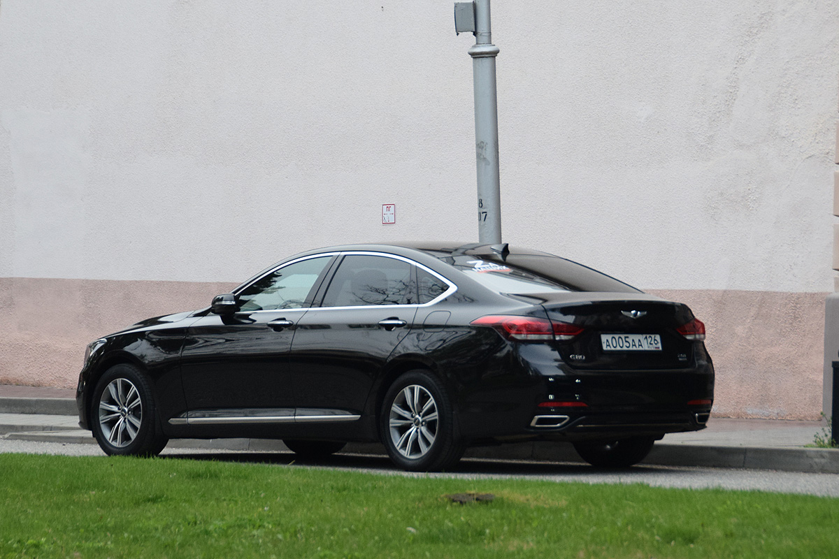 а 005 аа 126, Genesis G80 1st gen (DH), 2016–2020