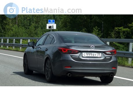 с999ву39, Mazda 6