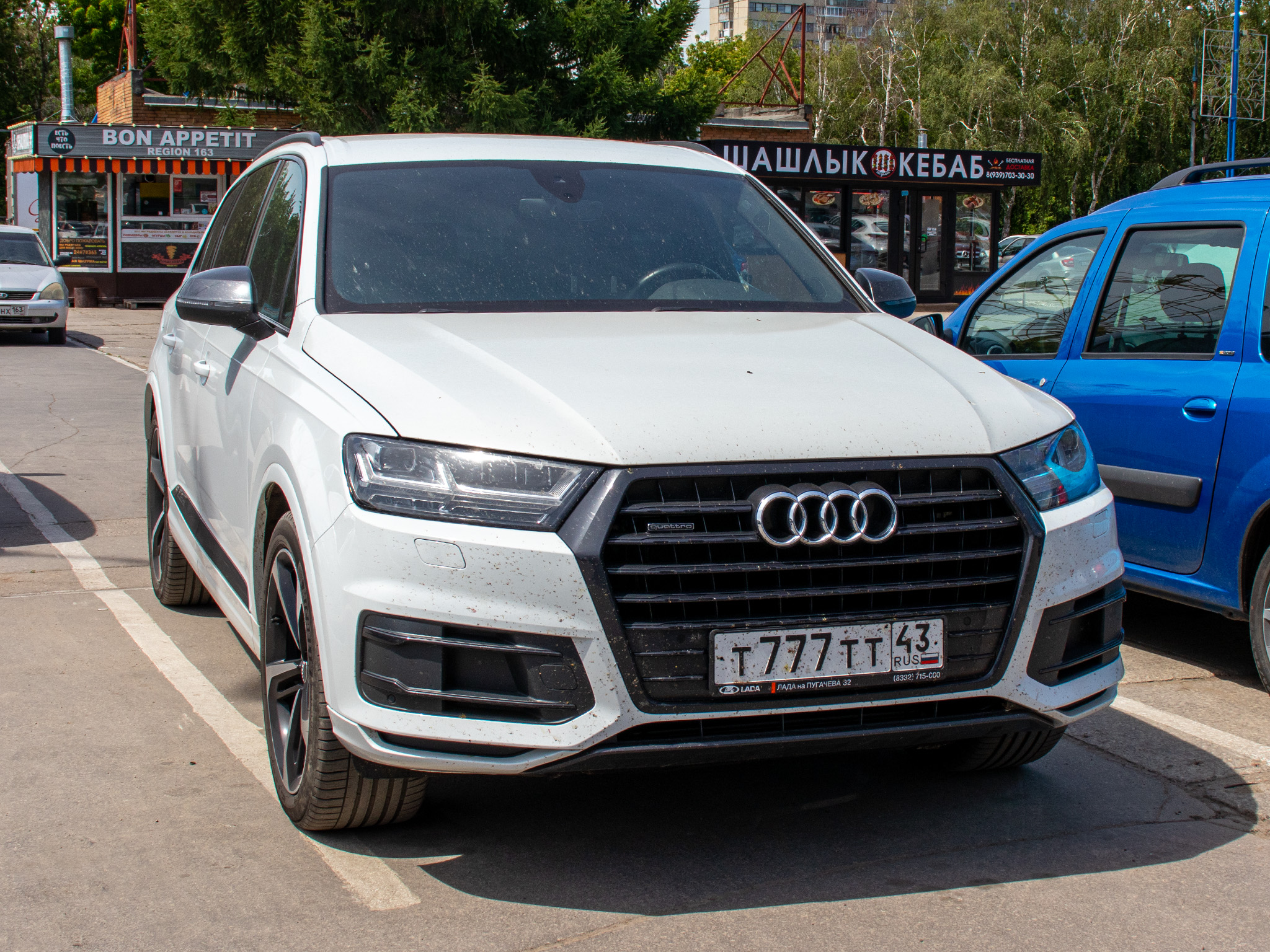 т 777 тт 43, Audi Q7 2nd gen (4MB), 2015–2019