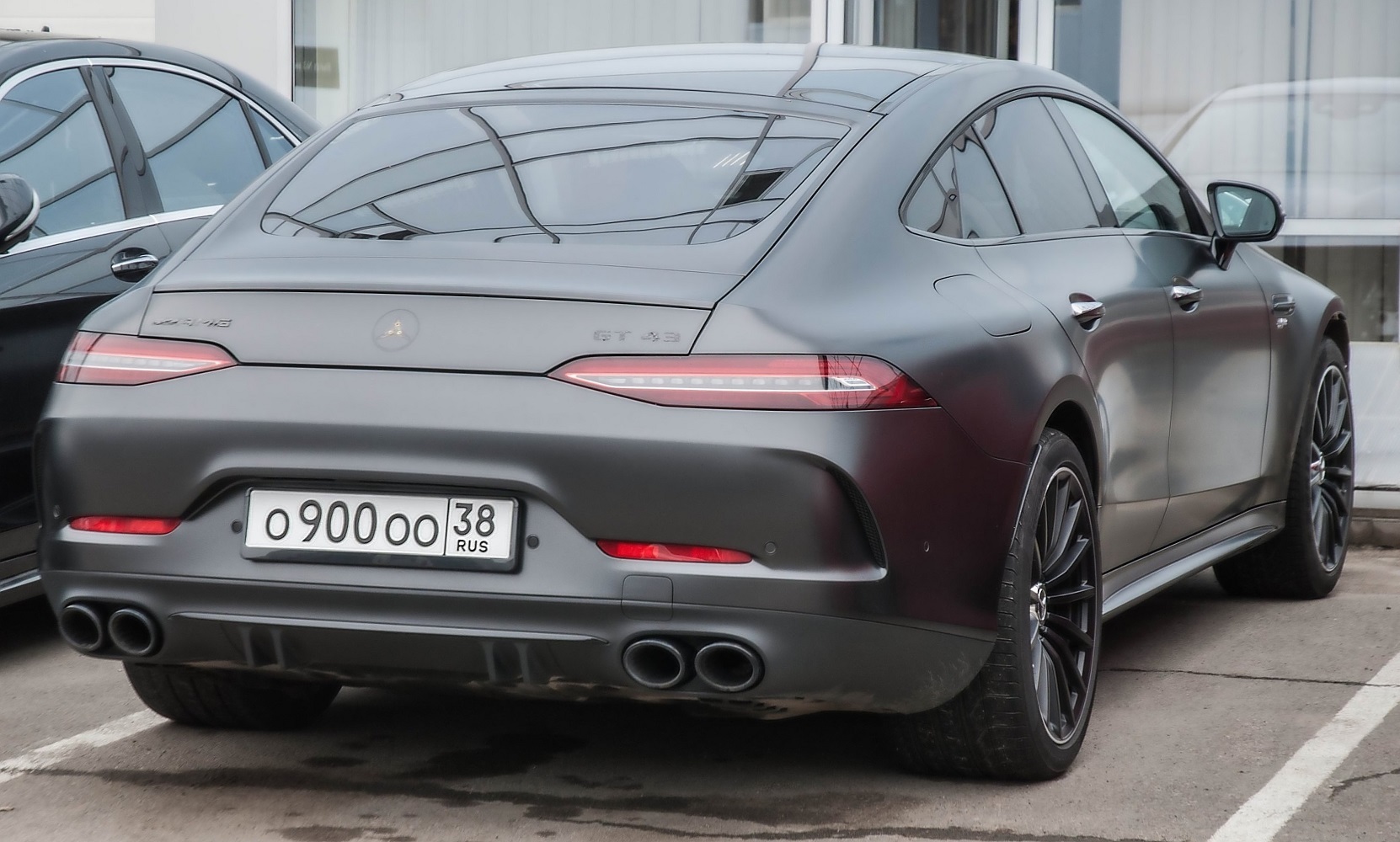 о 900 оо 38, Mercedes-Benz AMG GT 4-door Coupé 1st gen (X290), 2018–