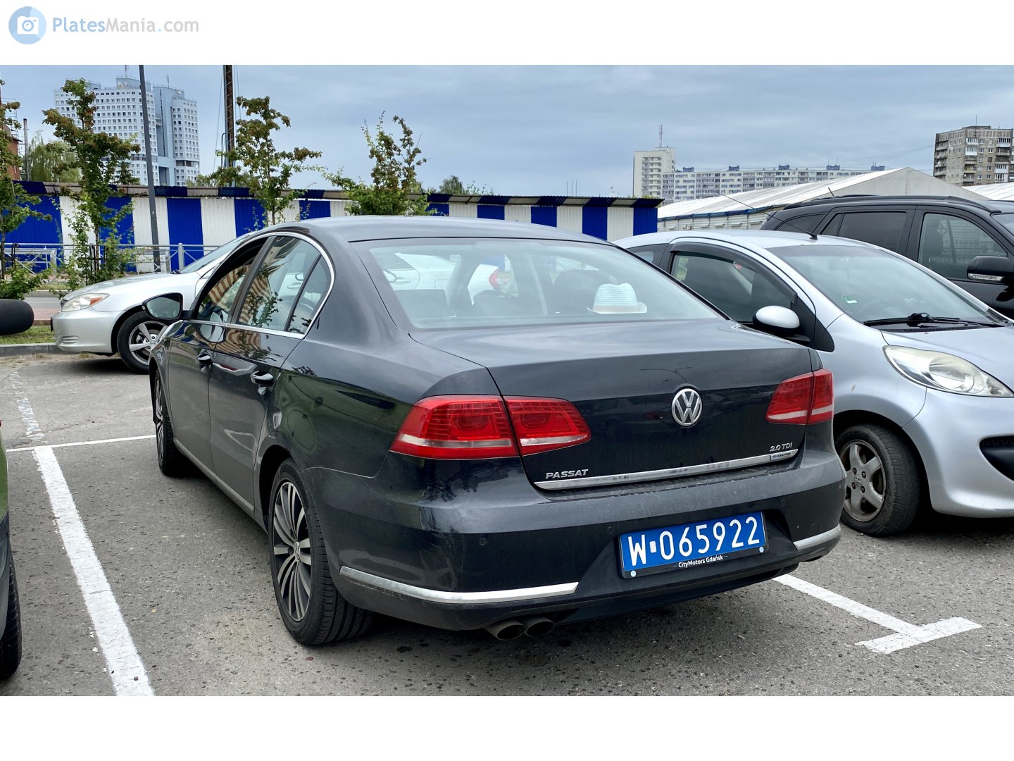 W 065922, Volkswagen Passat 7th gen Sedan (B7; 3C; Global-market), 2010–2015