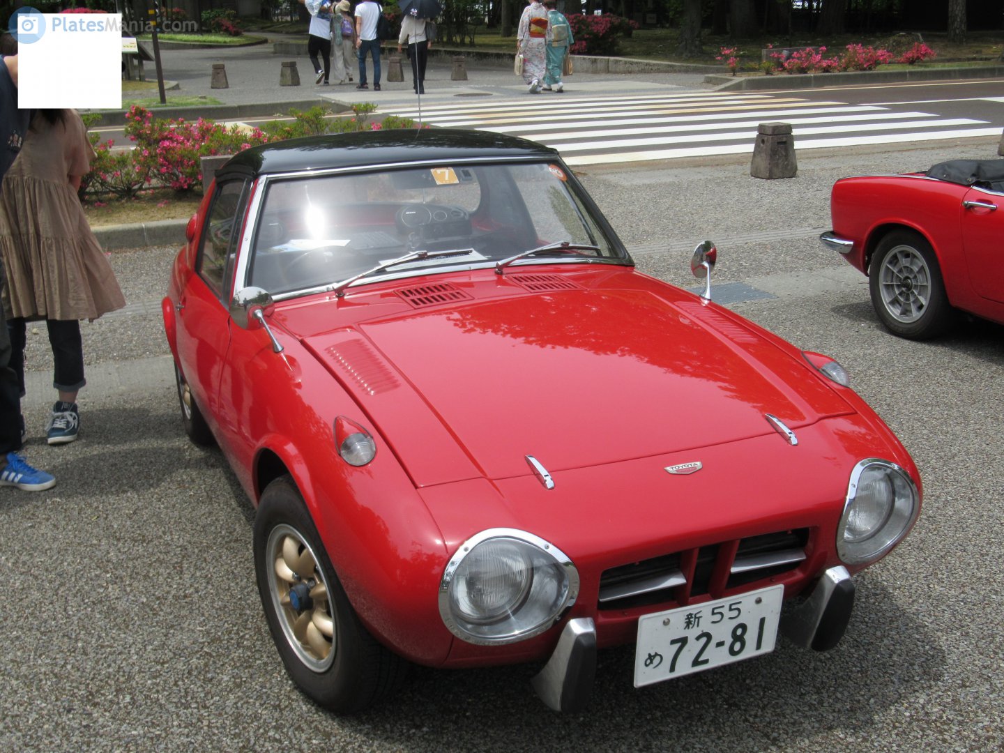 新 55 め 7281, Toyota Sports 800 1st gen (UP15), 1965–1969