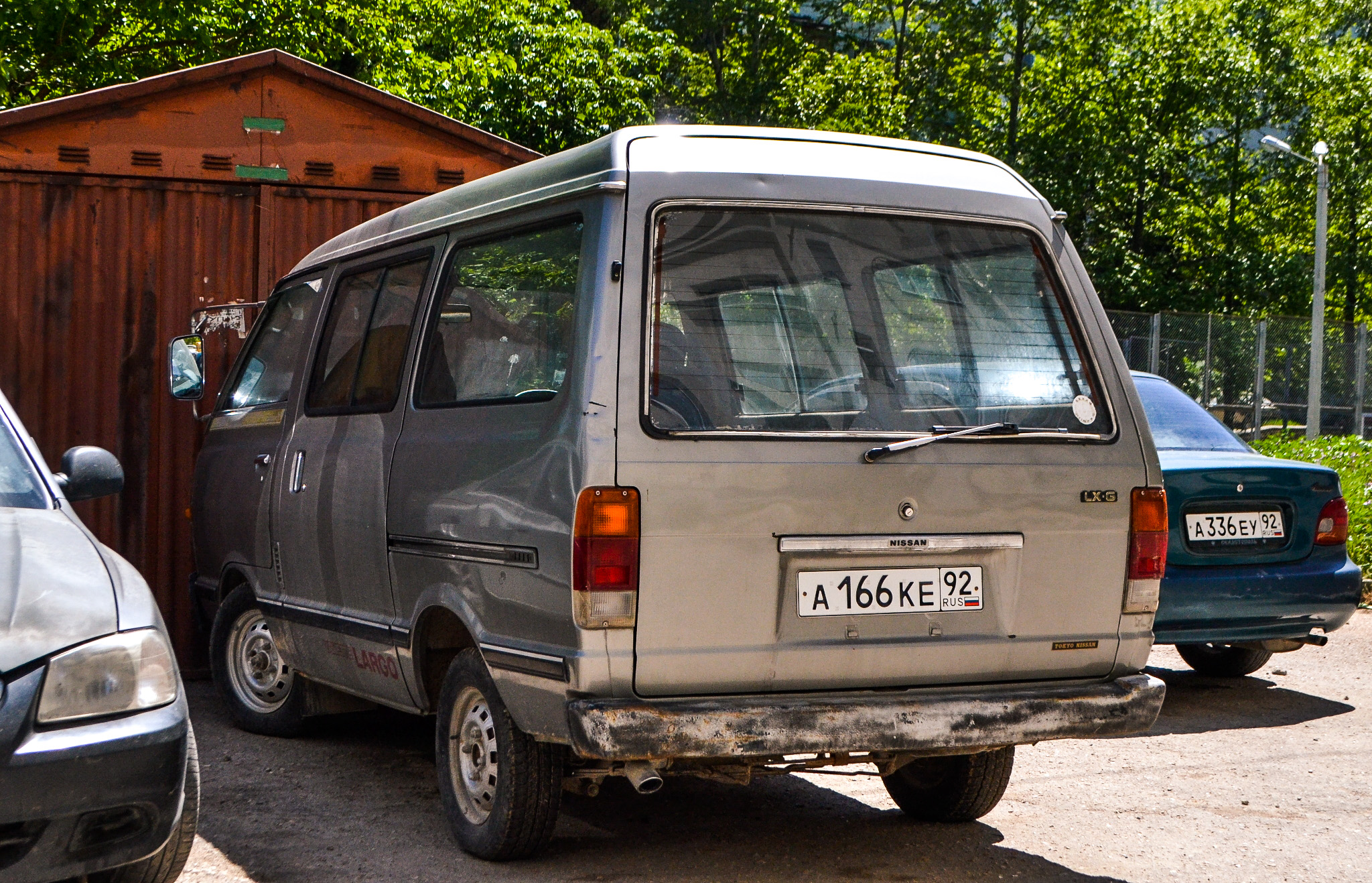 а 166 ке 92, Nissan Vanette Largo 1st gen (C120), 1982–1986