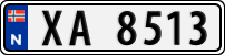 License plate of Norway, Trailers, motorcycles, special vehicles