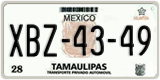 Tamaulipas, Cars (AAA-00-00)