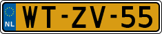 License plate of the Netherlands, Trailers