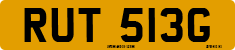 License plate of the United Kingdom, 1963 year system