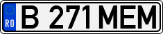 License plate of Romania, Regular plates