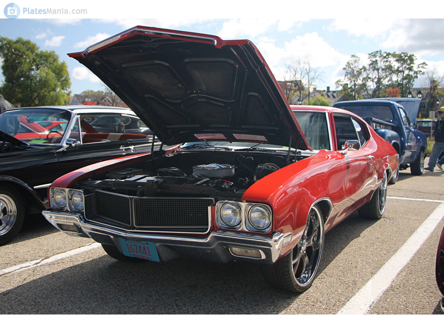 167441, Buick Skylark 3rd gen 1970 2-door Hardtop (43537/44437; A-body), 2nd facelift, 1969–1970