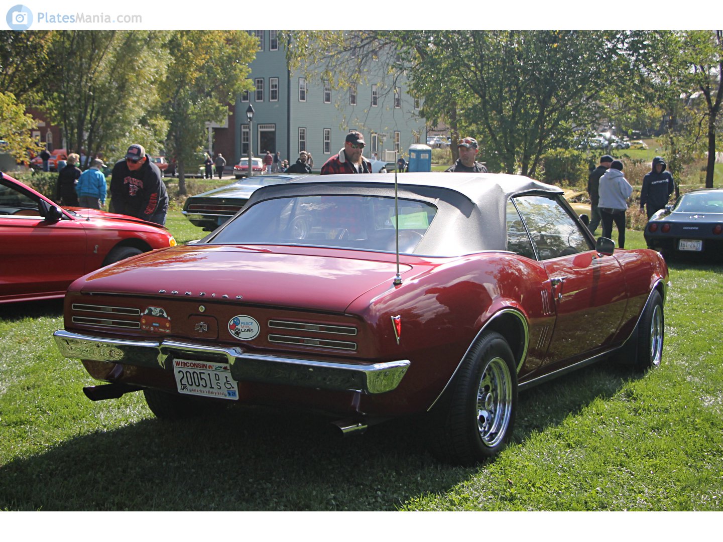 20051 DS, Pontiac Firebird 1st gen 1967/1968 Convertible (22367/2367; F-body), 1967–1968