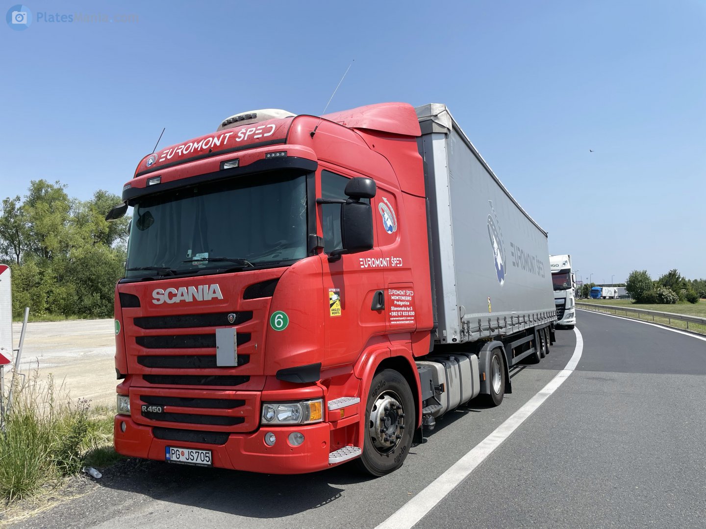 PG JS705, Scania R-Series 1st gen, 2004­–2017