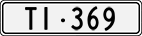 License plate of Switzerland, Cars
