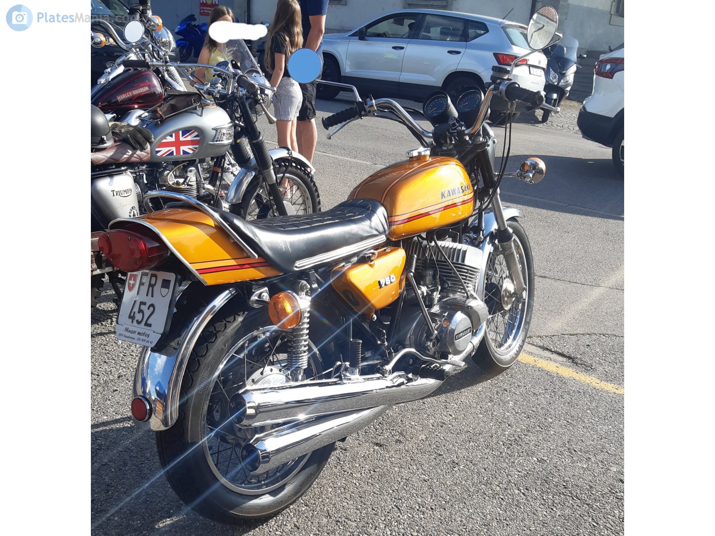 FR 452, Kawasaki Z750 Z750/Z2, 1973–1978