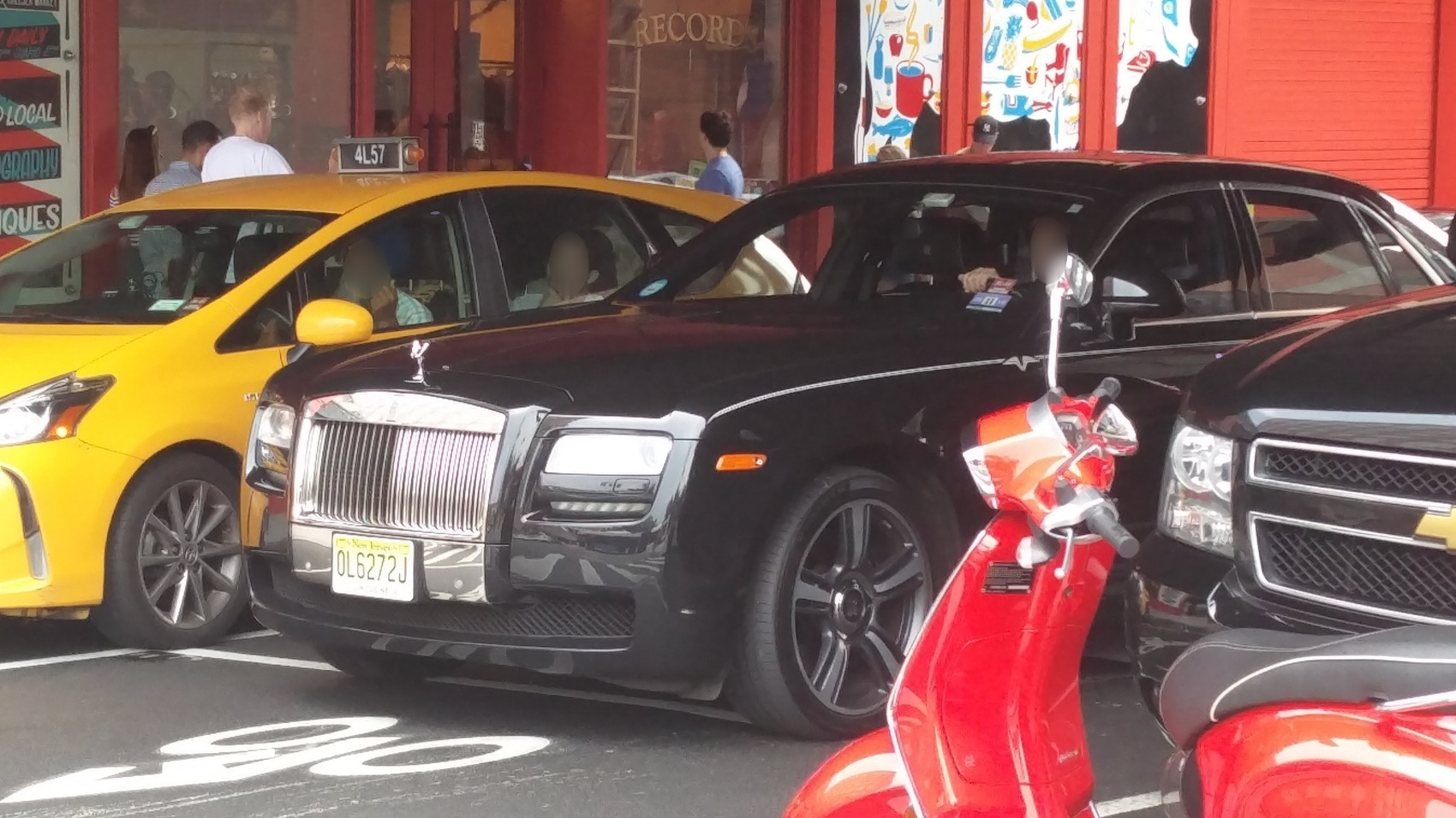 OL6272J, Rolls-Royce Ghost 1st gen (RR4), facelift, 2014–2020