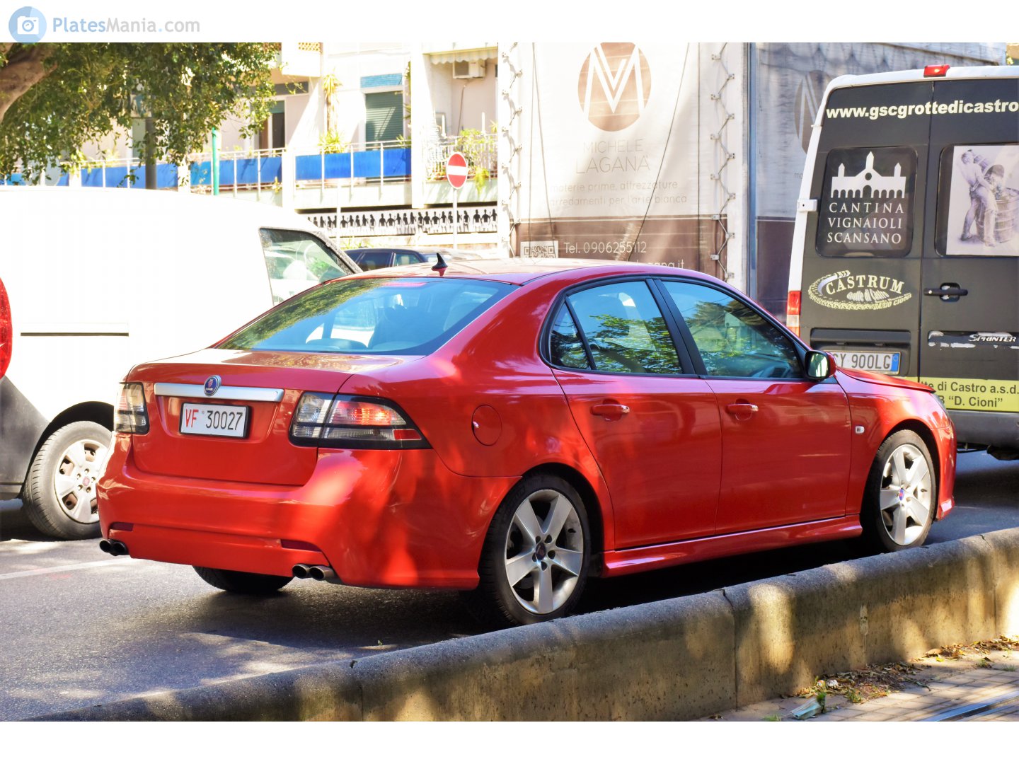 VF 30027, SAAB 9-3 2nd gen Sedan (YS3F), facelift, 2007–2014