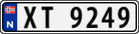 License plate of Norway, Trailers, motorcycles, special vehicles