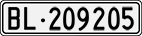 License plate of Switzerland, Cars