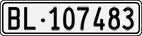 License plate of Switzerland, Cars