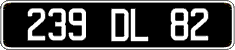 French license plate, FNI