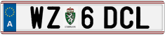 License plate of Austria, Regular plates