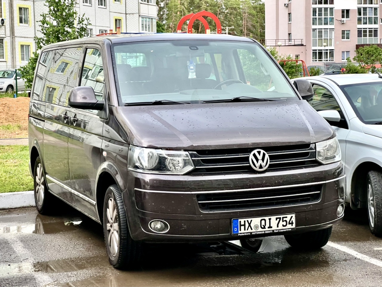 HX QI 754, Volkswagen Multivan T5 (7H/7E), facelift, 2009–2015