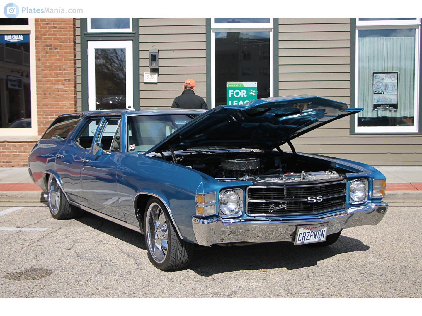 CRZRWGN, Chevrolet Chevelle 2nd gen 1971/1972 5-door Station Wagon (35/46; A-body), 3rd facelift, 1970–1972