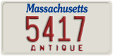 Massachusetts, Antique