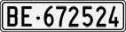 License plate of Switzerland, Cars