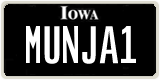 Iowa, Vanity Plates